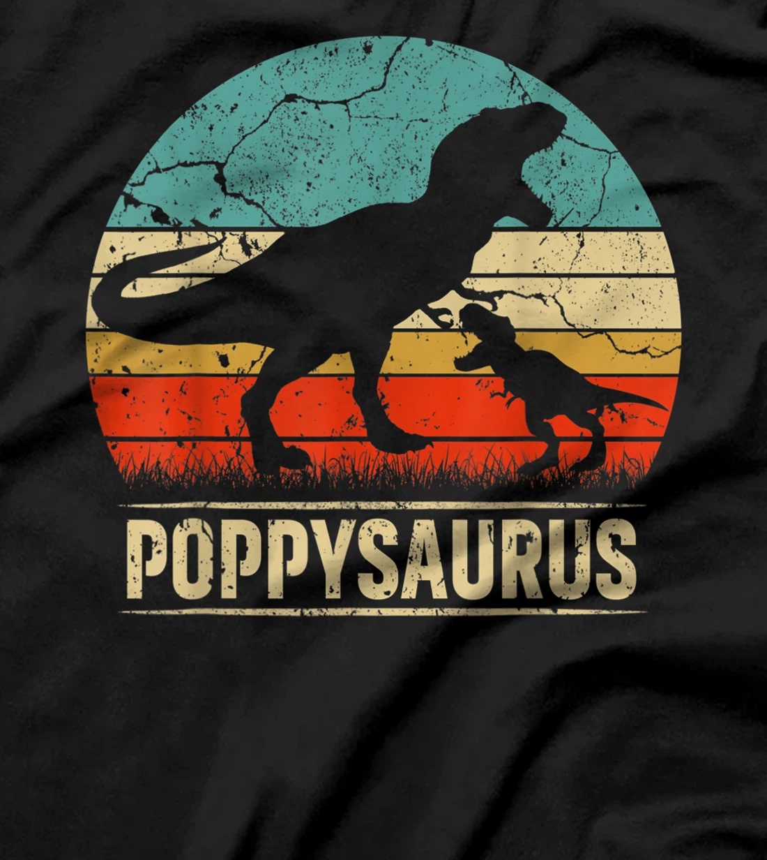 Poppysaurus T Rex Dinosaur Poppy Saurus Family Matching T-Shirt, Kid T-Shirt and Women T-Shirt