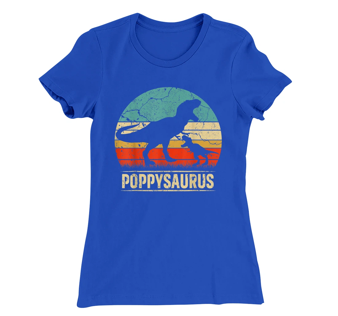Poppysaurus T Rex Dinosaur Poppy Saurus Family Matching T-Shirt, Kid T-Shirt and Women T-Shirt