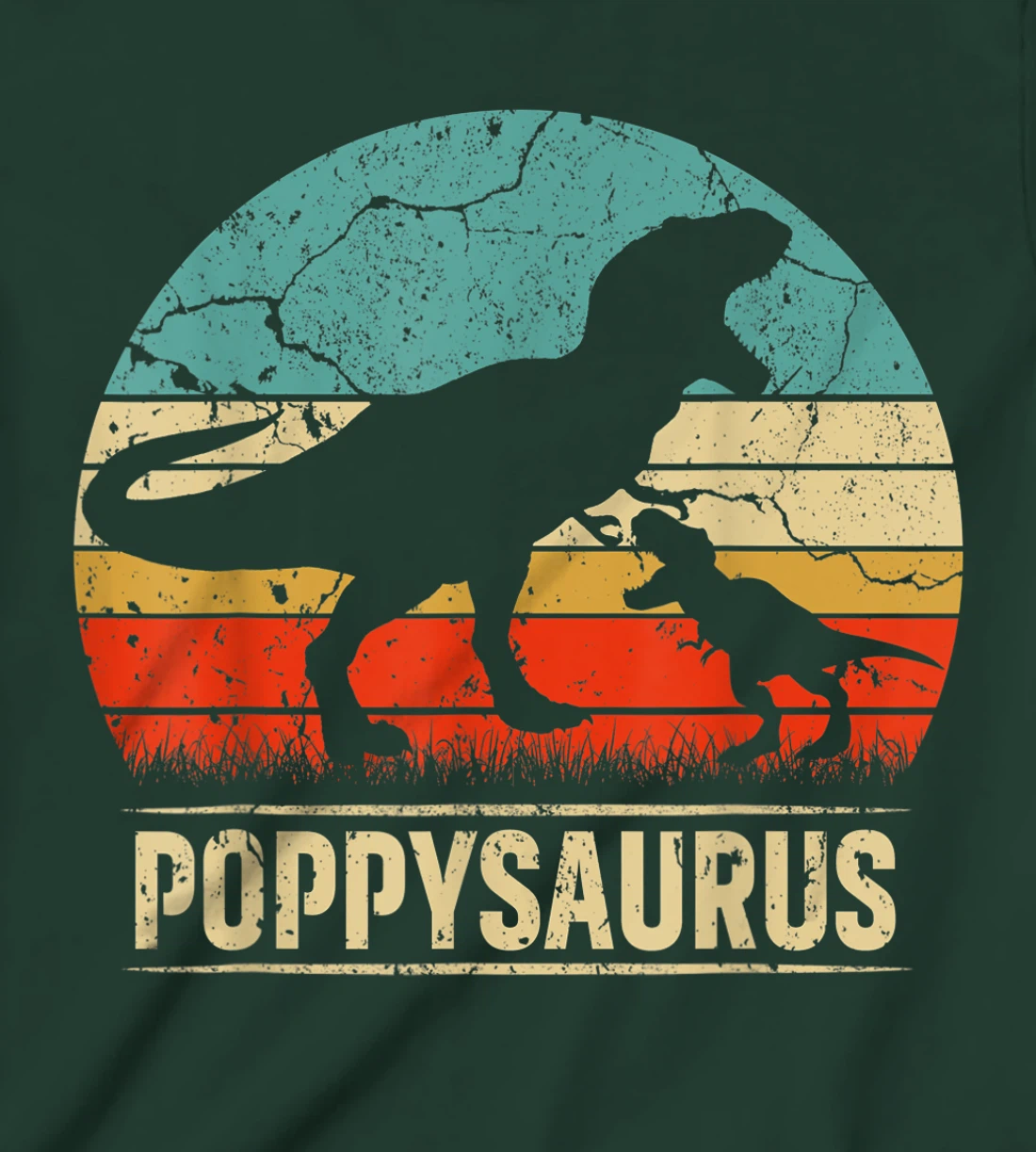 Poppysaurus T Rex Dinosaur Poppy Saurus Family Matching T-Shirt, Kid T-Shirt and Women T-Shirt