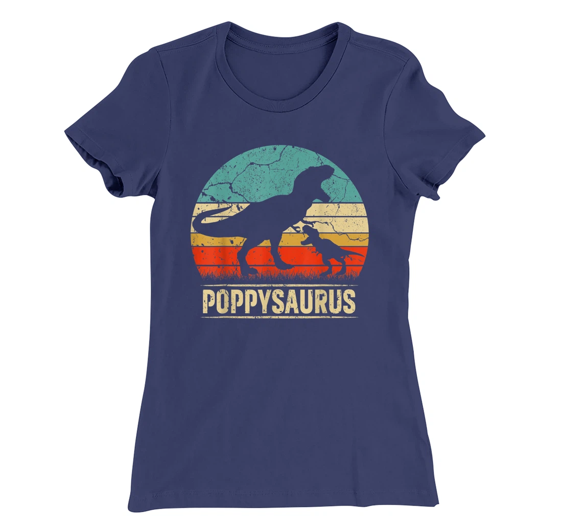 Poppysaurus T Rex Dinosaur Poppy Saurus Family Matching T-Shirt, Kid T-Shirt and Women T-Shirt