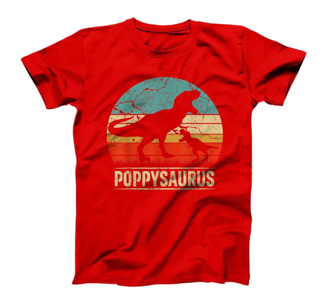 Poppysaurus T Rex Dinosaur Poppy Saurus Family Matching T-Shirt, Kid T-Shirt and Women T-Shirt