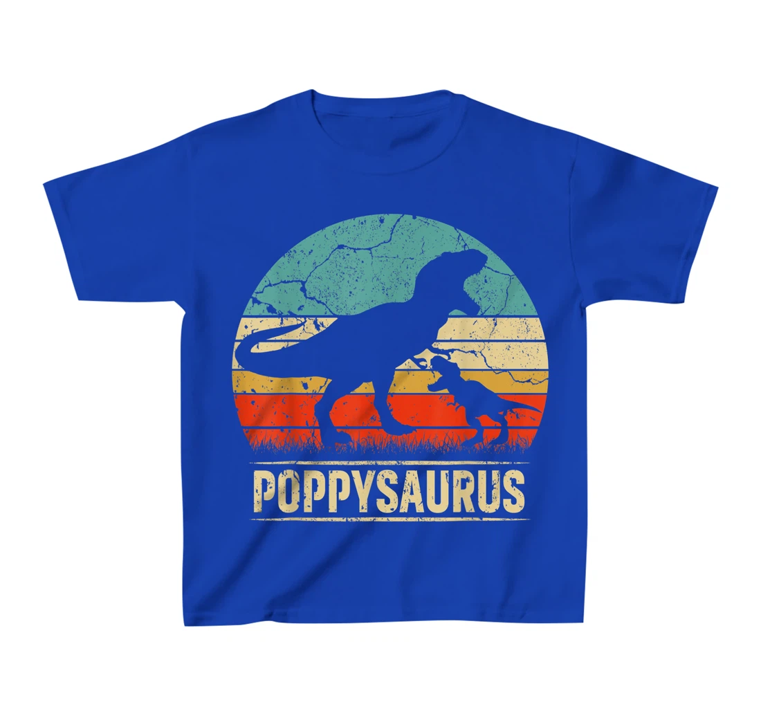 Poppysaurus T Rex Dinosaur Poppy Saurus Family Matching T-Shirt, Kid T-Shirt and Women T-Shirt