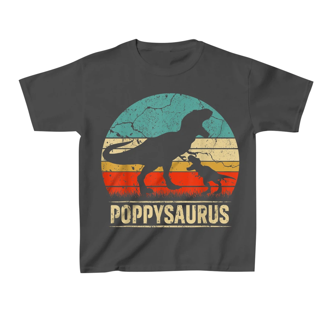 Poppysaurus T Rex Dinosaur Poppy Saurus Family Matching T-Shirt, Kid T-Shirt and Women T-Shirt