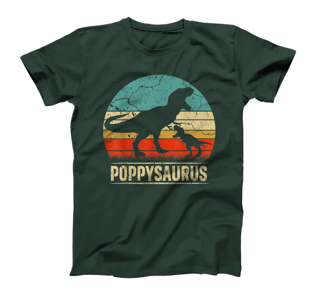 Poppysaurus T Rex Dinosaur Poppy Saurus Family Matching T-Shirt, Kid T-Shirt and Women T-Shirt
