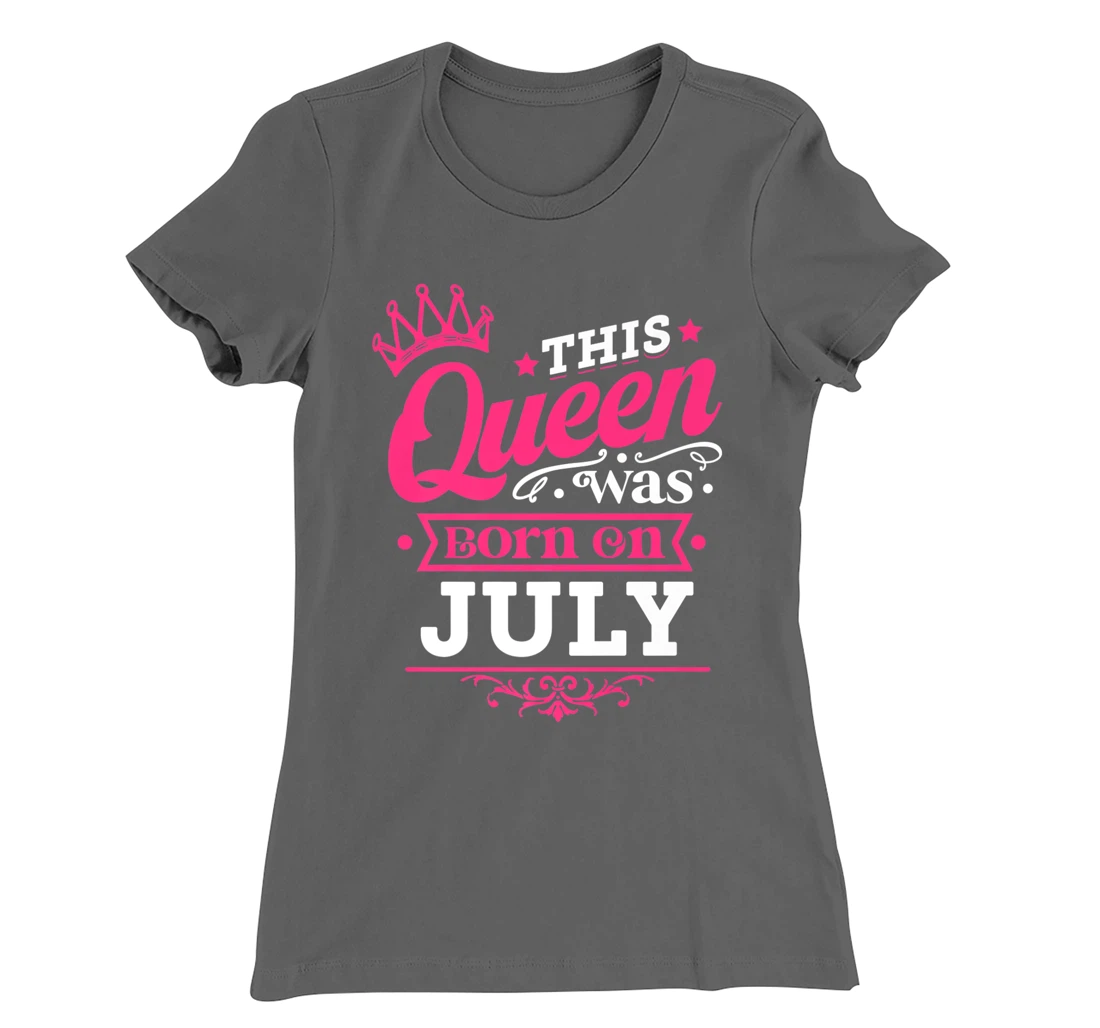 Wear Miss July Graphic Tee, This Queen Was Born On July T-Shirt, Kid T-Shirt and Women T-Shirt