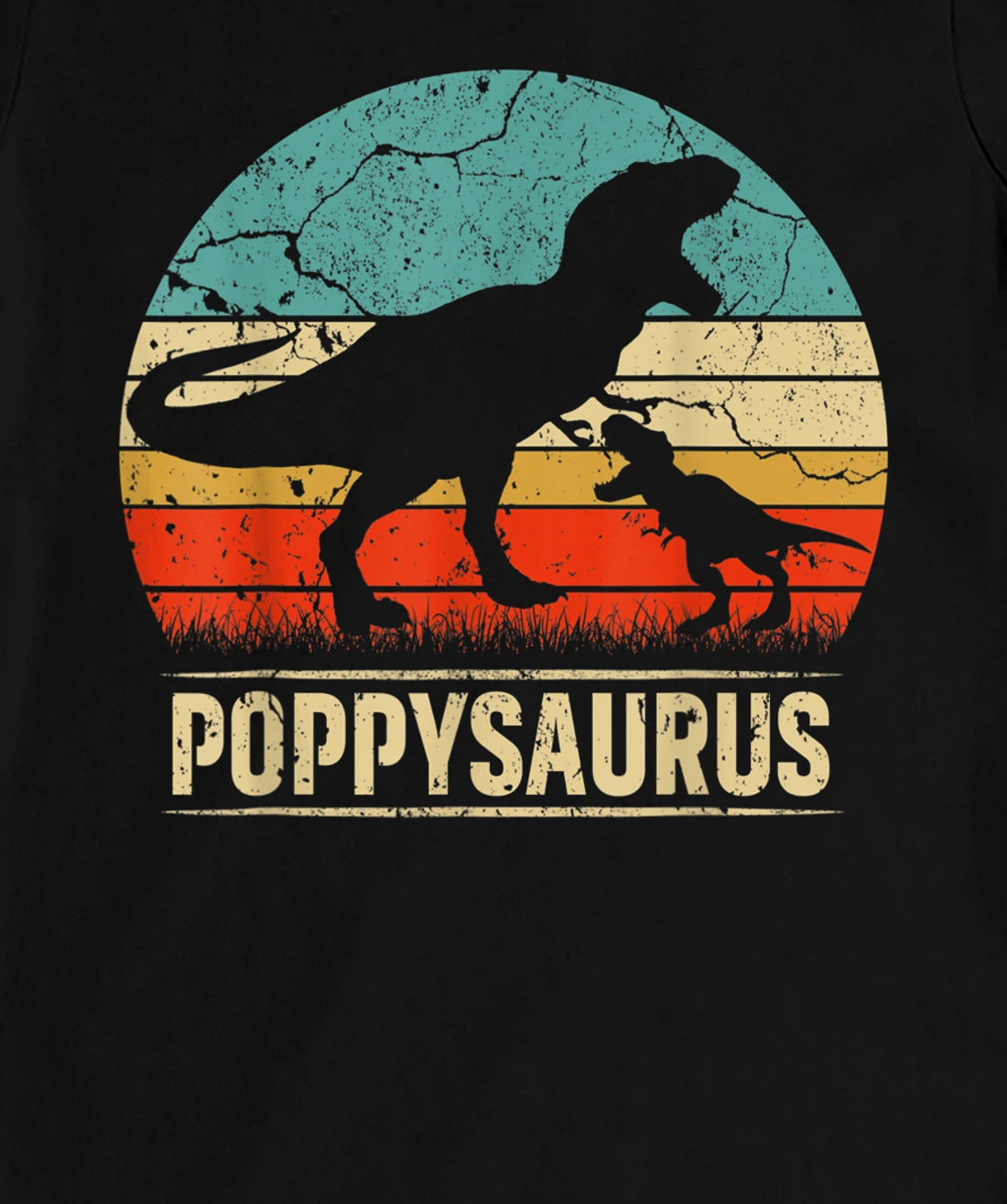 Poppysaurus T Rex Dinosaur Poppy Saurus Family Matching T-Shirt, Kid T-Shirt and Women T-Shirt