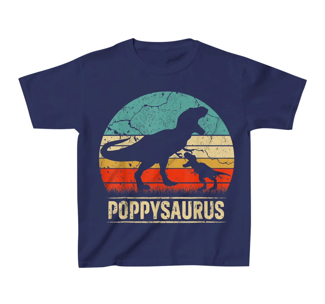Poppysaurus T Rex Dinosaur Poppy Saurus Family Matching T-Shirt, Kid T-Shirt and Women T-Shirt