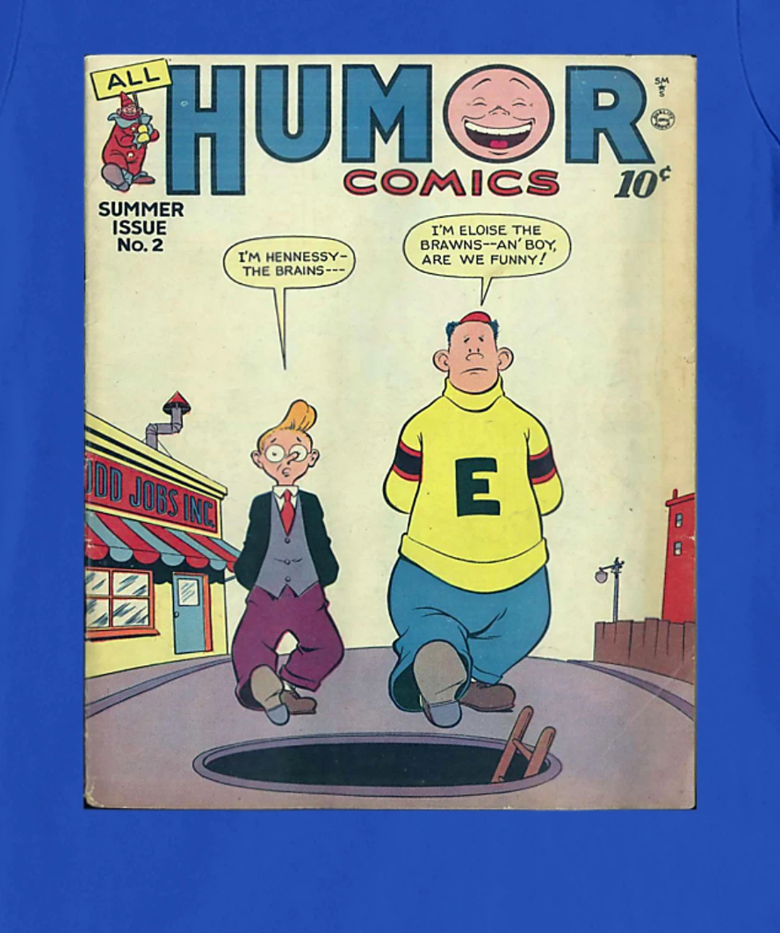 Retro Vintage Distressed Comic Book Humor Original Print T-Shirt, Kid T-Shirt and Women T-Shirt