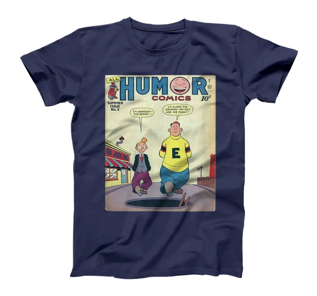 Retro Vintage Distressed Comic Book Humor Original Print T-Shirt, Kid T-Shirt and Women T-Shirt