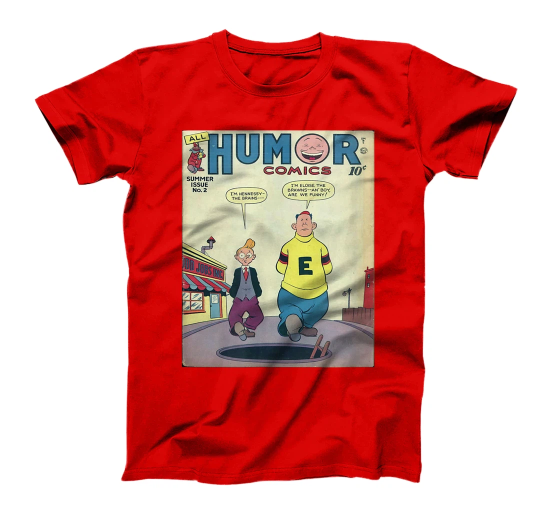 Retro Vintage Distressed Comic Book Humor Original Print T-Shirt, Kid T-Shirt and Women T-Shirt