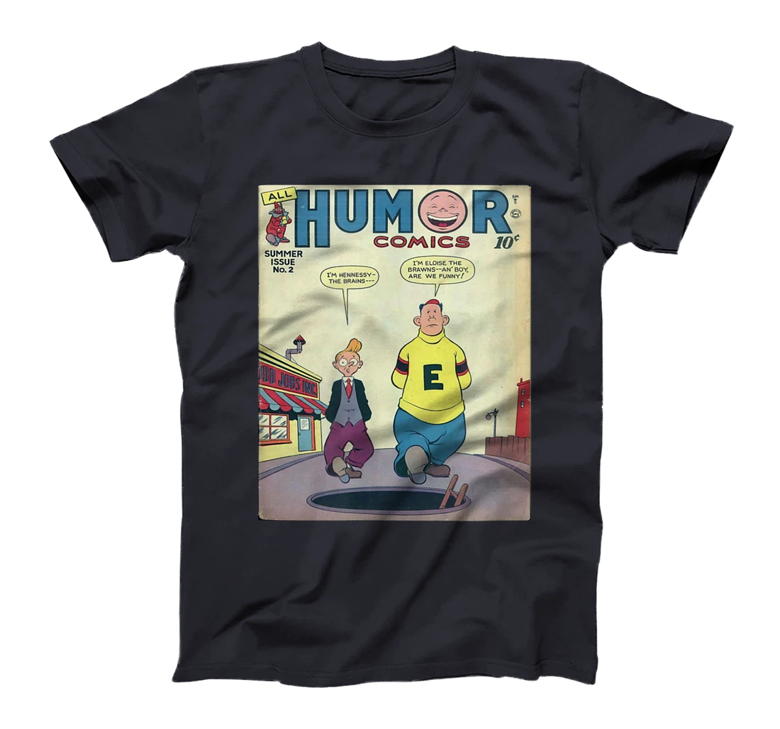 Retro Vintage Distressed Comic Book Humor Original Print T-Shirt, Kid T-Shirt and Women T-Shirt