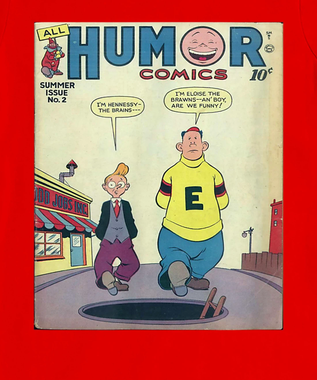 Retro Vintage Distressed Comic Book Humor Original Print T-Shirt, Kid T-Shirt and Women T-Shirt