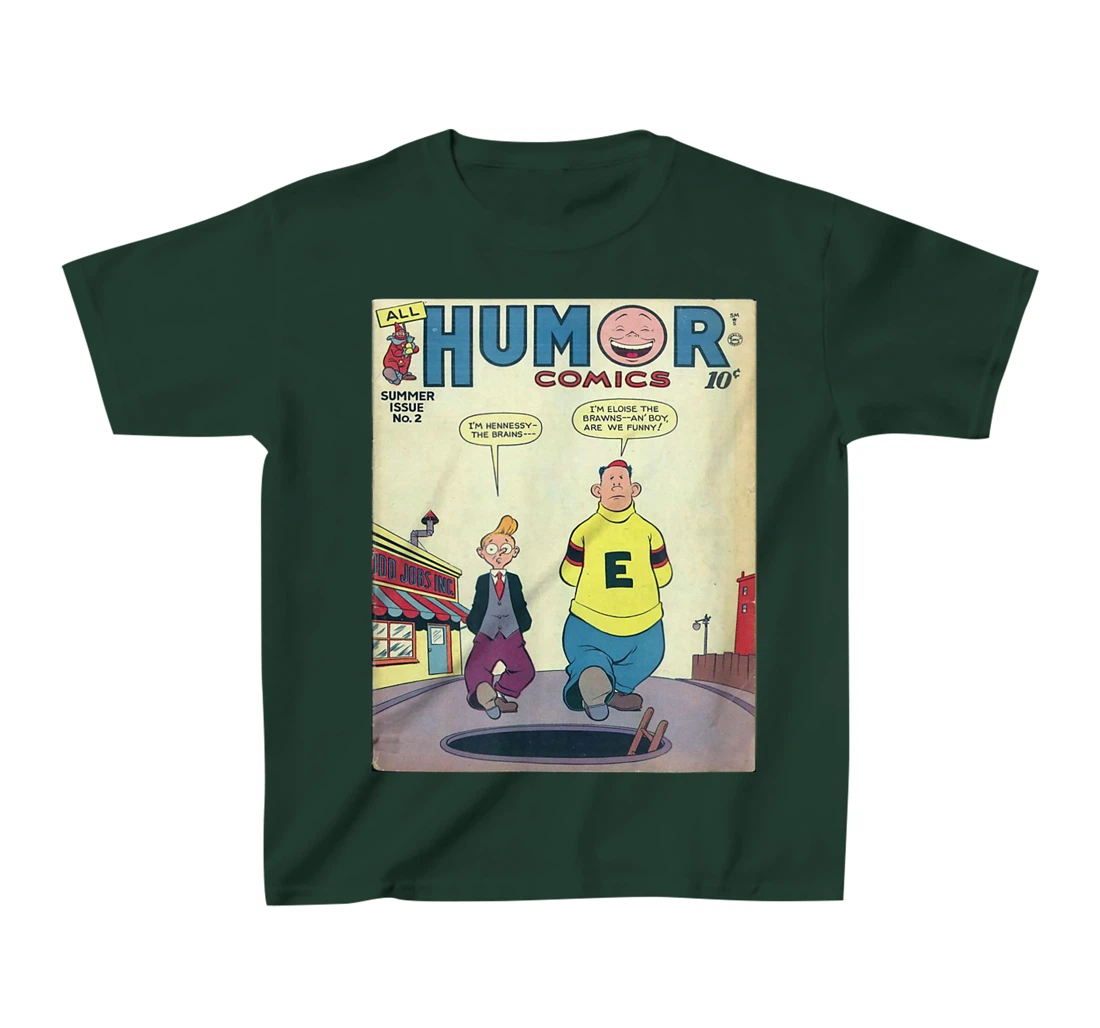 Retro Vintage Distressed Comic Book Humor Original Print T-Shirt, Kid T-Shirt and Women T-Shirt