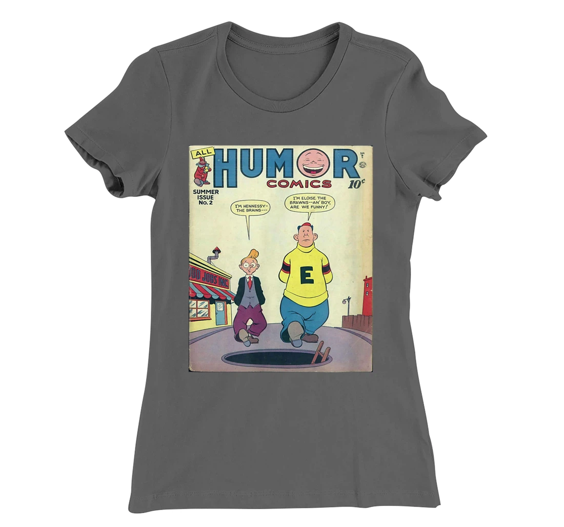 Retro Vintage Distressed Comic Book Humor Original Print T-Shirt, Kid T-Shirt and Women T-Shirt