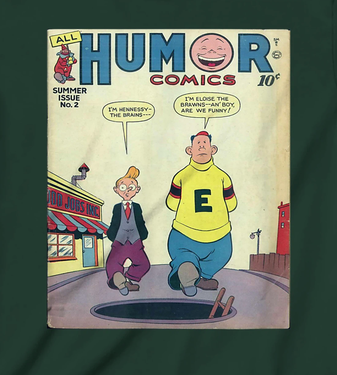 Retro Vintage Distressed Comic Book Humor Original Print T-Shirt, Kid T-Shirt and Women T-Shirt