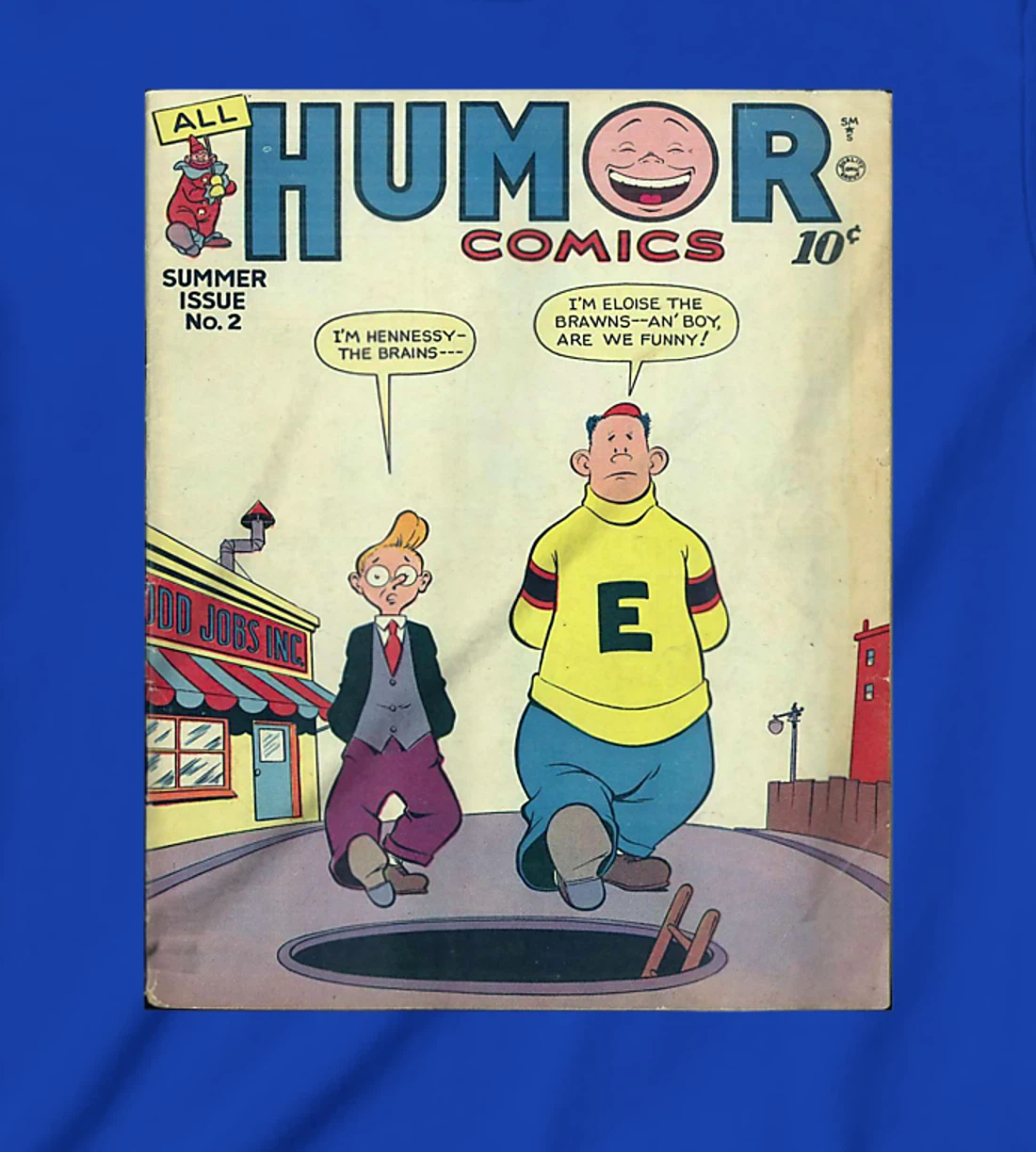 Retro Vintage Distressed Comic Book Humor Original Print T-Shirt, Kid T-Shirt and Women T-Shirt