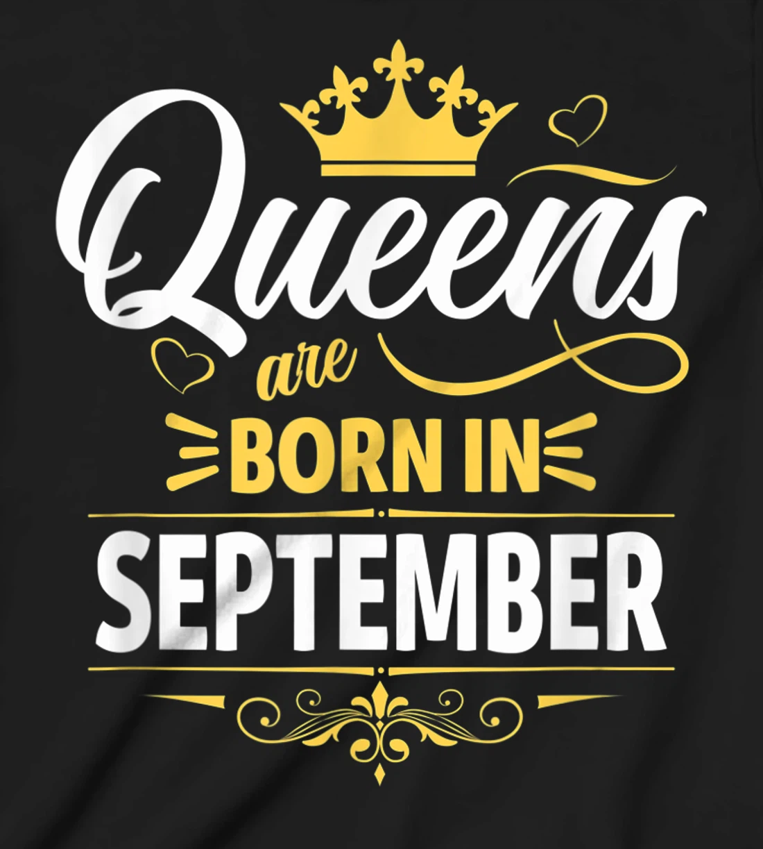 Miss September Graphic Tee, This Queen Was Born On September T-Shirt, Kid T-Shirt and Women T-Shirt