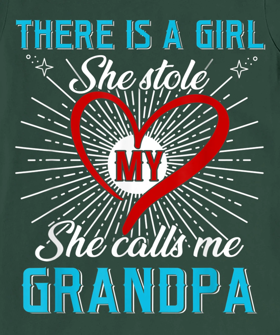 This A Girl Who Kinda Stole My Heart She Calls Me Grandpa T-Shirt, Kid T-Shirt and Women T-Shirt