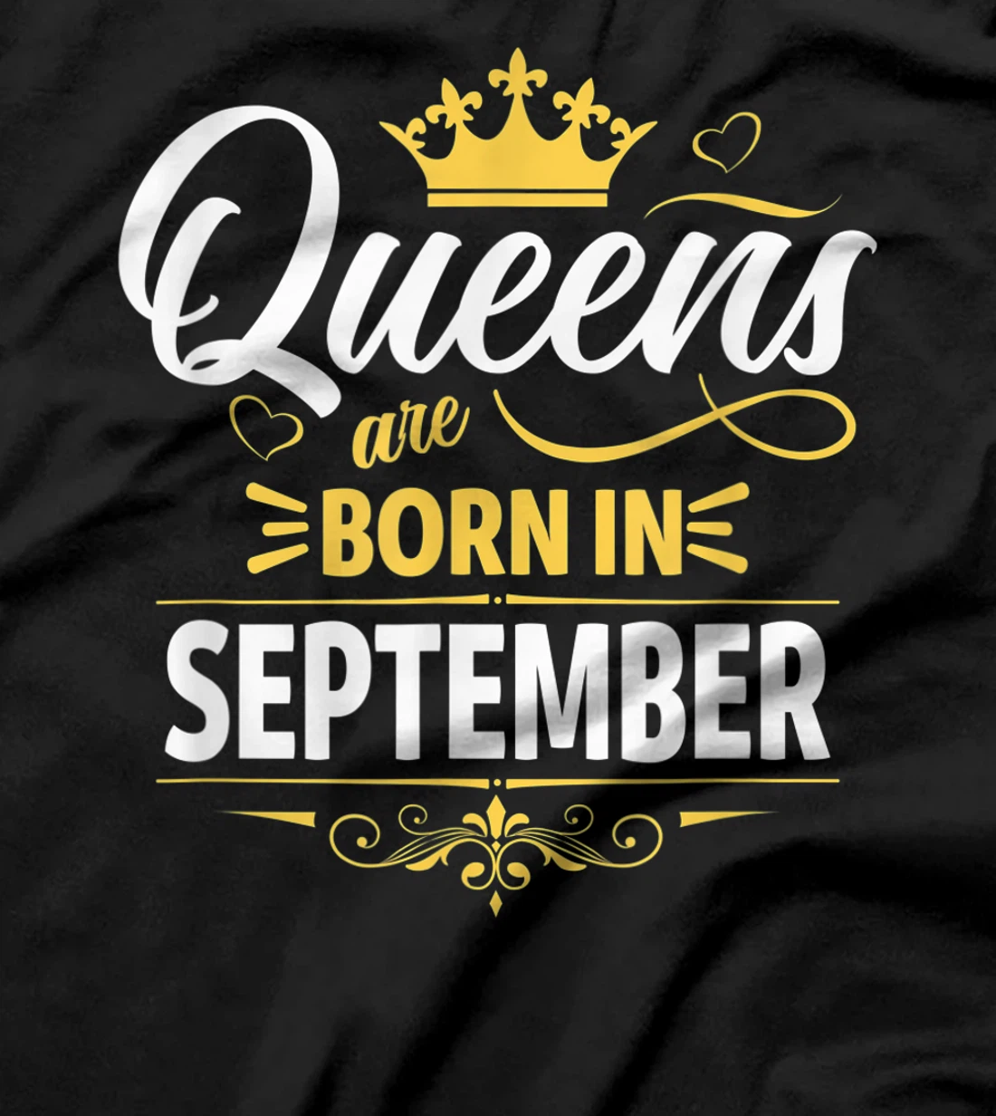 Miss September Graphic Tee, This Queen Was Born On September T-Shirt, Kid T-Shirt and Women T-Shirt