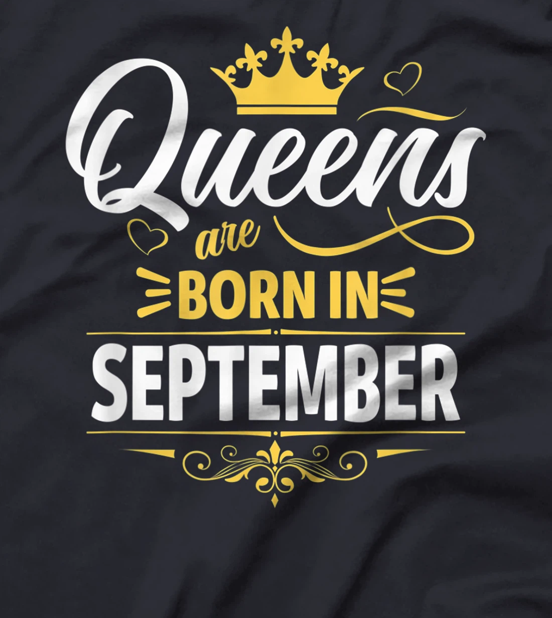 Miss September Graphic Tee, This Queen Was Born On September T-Shirt, Kid T-Shirt and Women T-Shirt