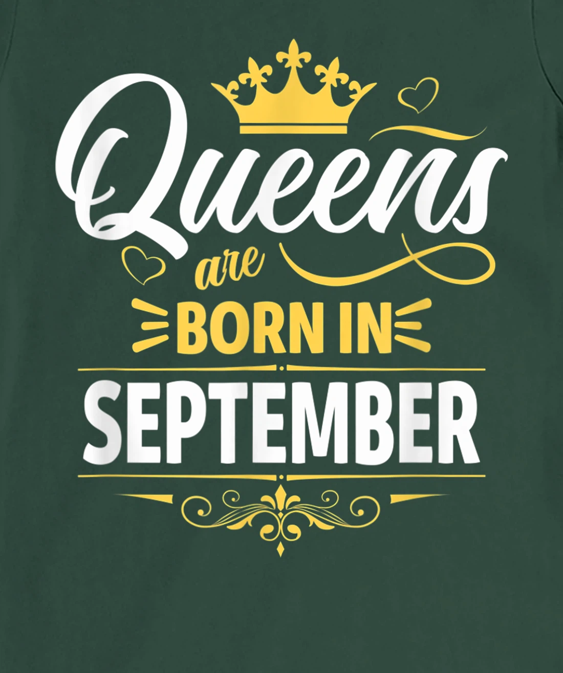 Miss September Graphic Tee, This Queen Was Born On September T-Shirt, Kid T-Shirt and Women T-Shirt