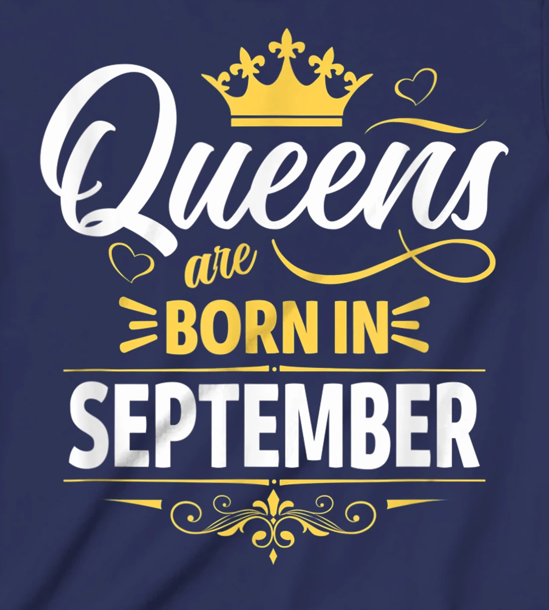 Miss September Graphic Tee, This Queen Was Born On September T-Shirt, Kid T-Shirt and Women T-Shirt