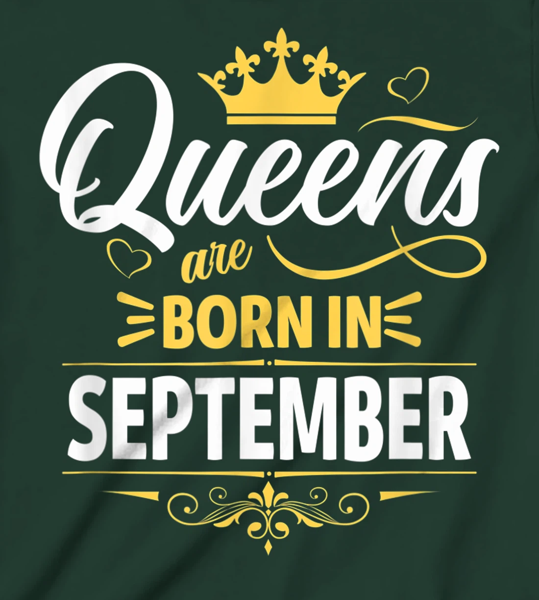Miss September Graphic Tee, This Queen Was Born On September T-Shirt, Kid T-Shirt and Women T-Shirt
