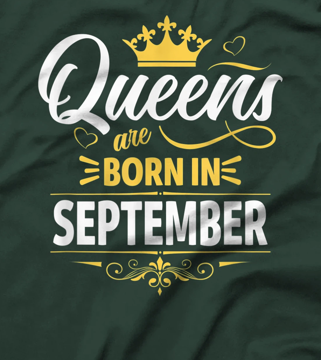 Miss September Graphic Tee, This Queen Was Born On September T-Shirt, Kid T-Shirt and Women T-Shirt