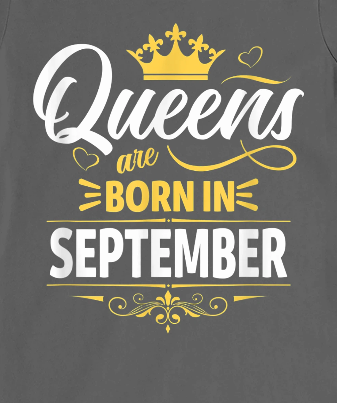 Miss September Graphic Tee, This Queen Was Born On September T-Shirt, Kid T-Shirt and Women T-Shirt