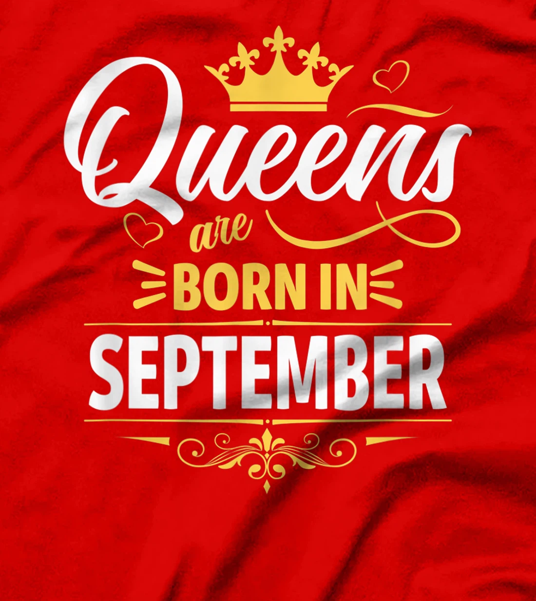 Miss September Graphic Tee, This Queen Was Born On September T-Shirt, Kid T-Shirt and Women T-Shirt
