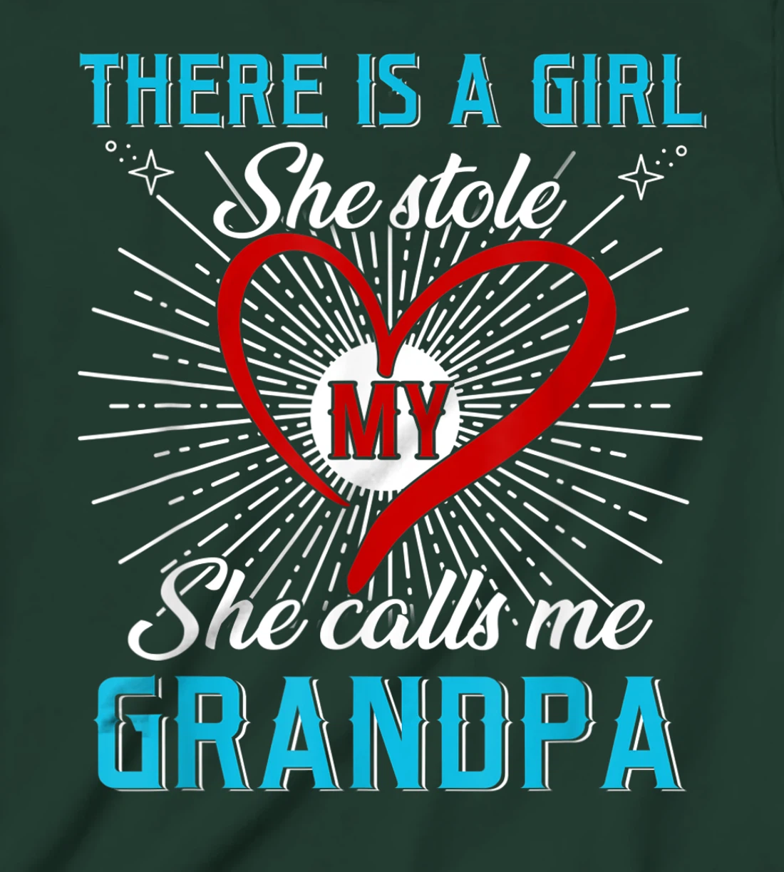 This A Girl Who Kinda Stole My Heart She Calls Me Grandpa T-Shirt, Kid T-Shirt and Women T-Shirt