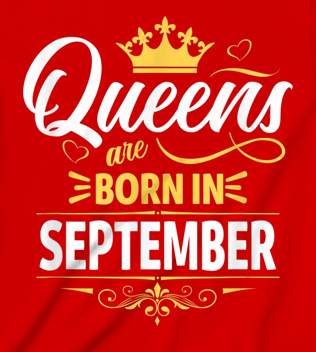Miss September Graphic Tee, This Queen Was Born On September T-Shirt, Kid T-Shirt and Women T-Shirt