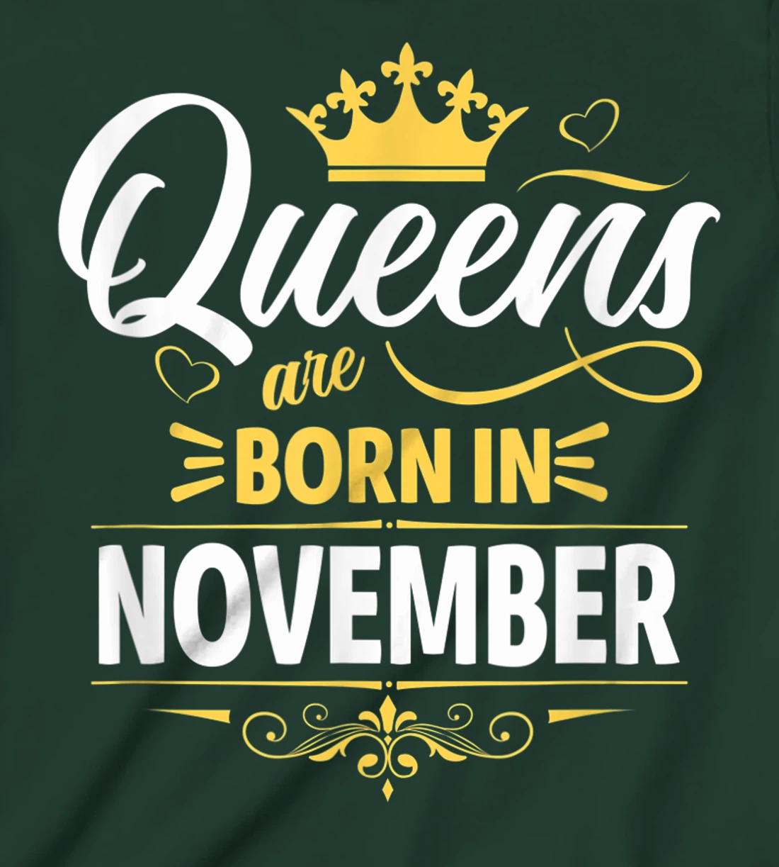 Miss November Graphic Tee, This Queen Was Born On November T-Shirt, Kid T-Shirt and Women T-Shirt