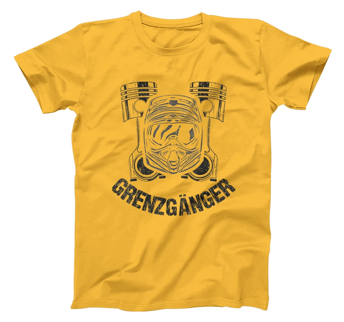 Border Cross Motocross Cylinder Motorcycle Dirt Bike T-Shirt