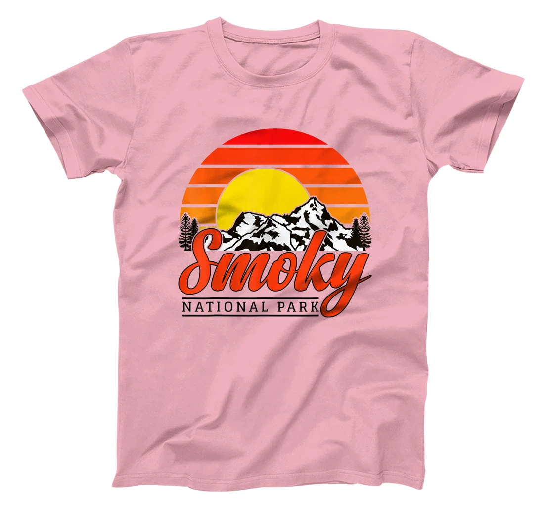 Womens Great Smoky Mountains National Park Smoky Mountains Souvenir T-Shirt, Women T-Shirt