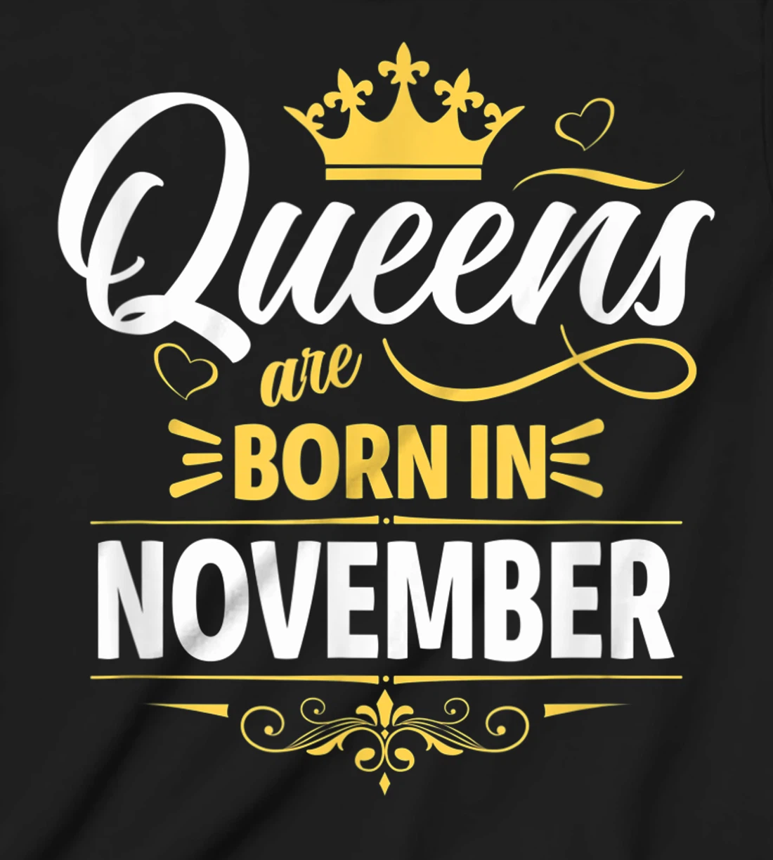 Miss November Graphic Tee, This Queen Was Born On November T-Shirt, Kid T-Shirt and Women T-Shirt
