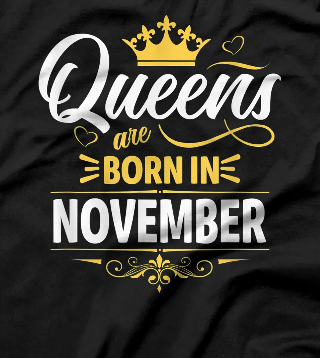 Miss November Graphic Tee, This Queen Was Born On November T-Shirt, Kid T-Shirt and Women T-Shirt