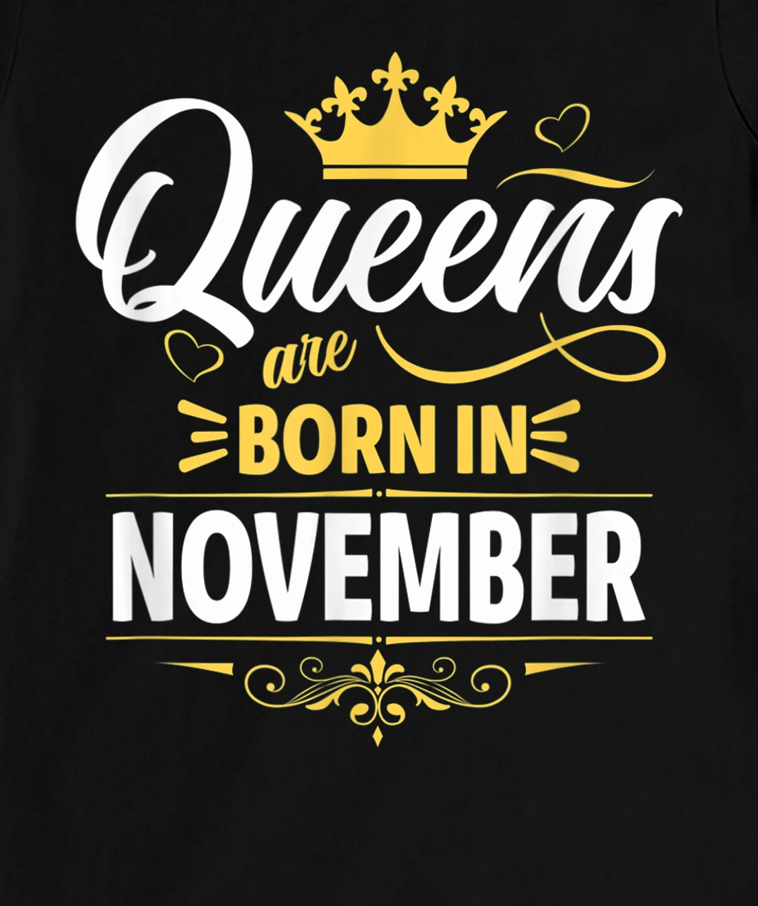 Miss November Graphic Tee, This Queen Was Born On November T-Shirt, Kid T-Shirt and Women T-Shirt
