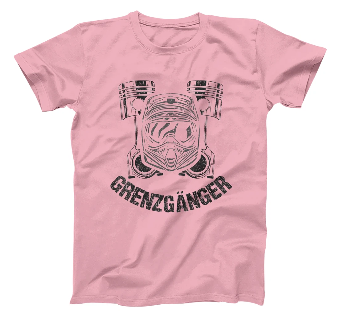 Border Cross Motocross Cylinder Motorcycle Dirt Bike T-Shirt