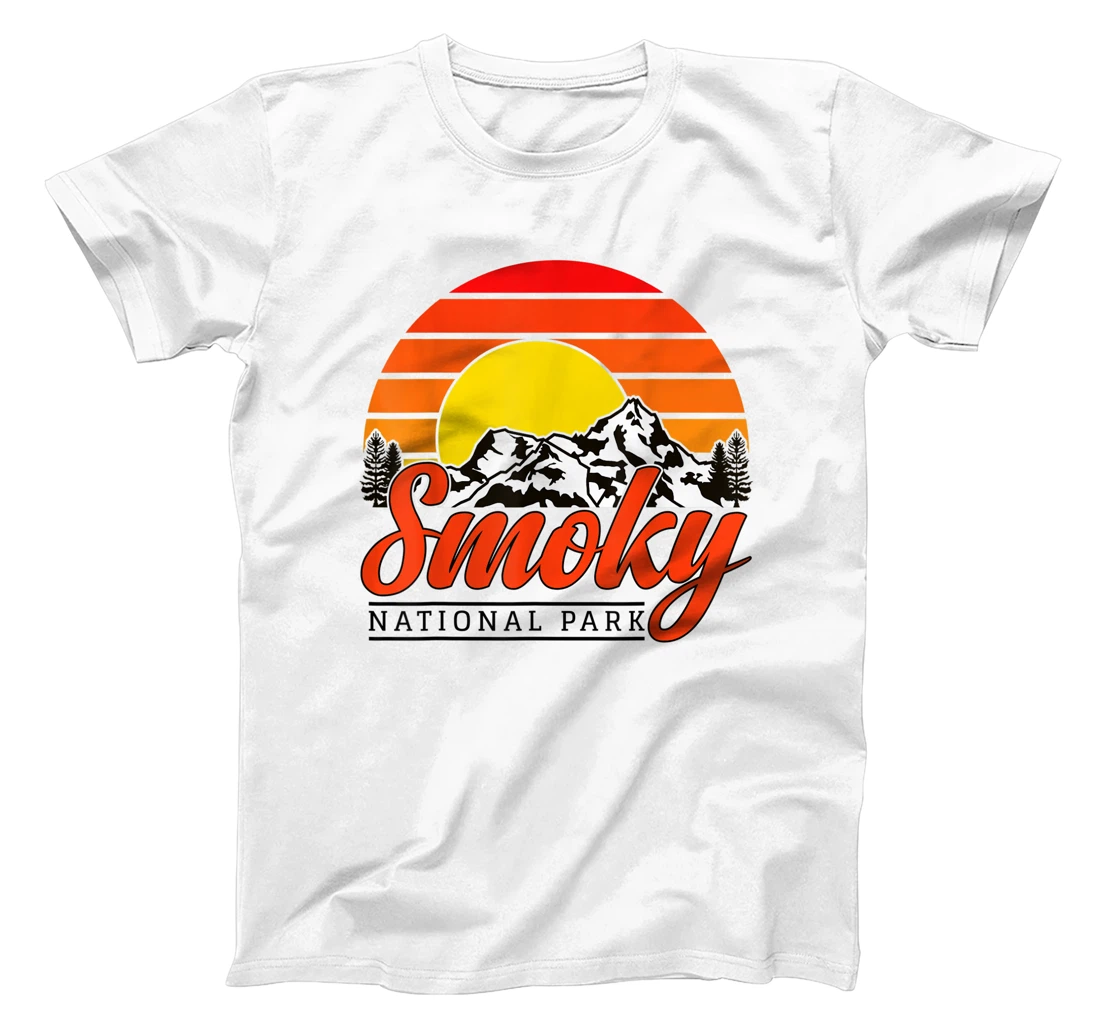 Womens Great Smoky Mountains National Park Smoky Mountains Souvenir T-Shirt, Women T-Shirt