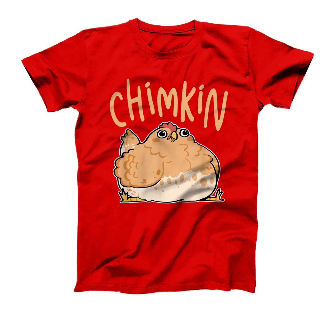 Chimkin Funny Fat Chicken, Derpy Fat Chicken T-Shirt
