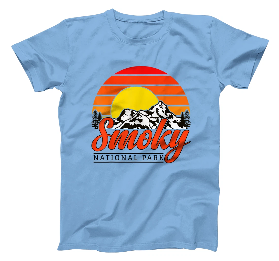 Womens Great Smoky Mountains National Park Smoky Mountains Souvenir T-Shirt, Women T-Shirt