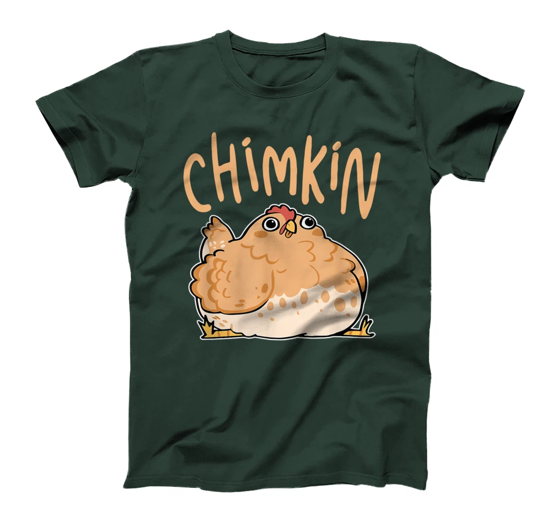 Chimkin Funny Fat Chicken, Derpy Fat Chicken T-Shirt