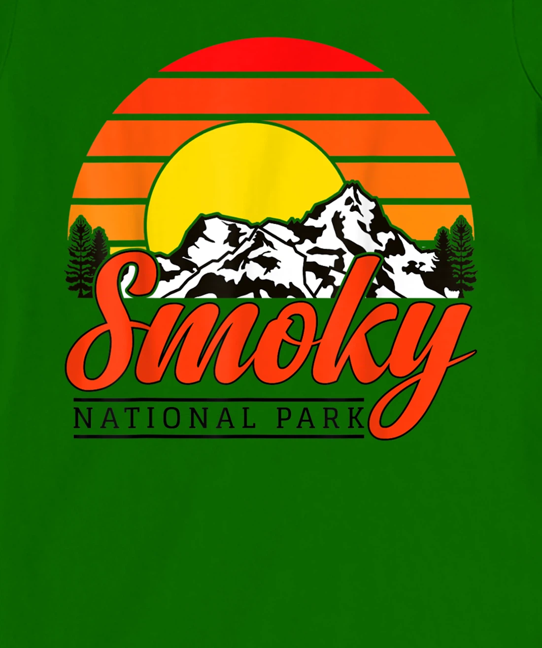 Womens Great Smoky Mountains National Park Smoky Mountains Souvenir T-Shirt, Women T-Shirt