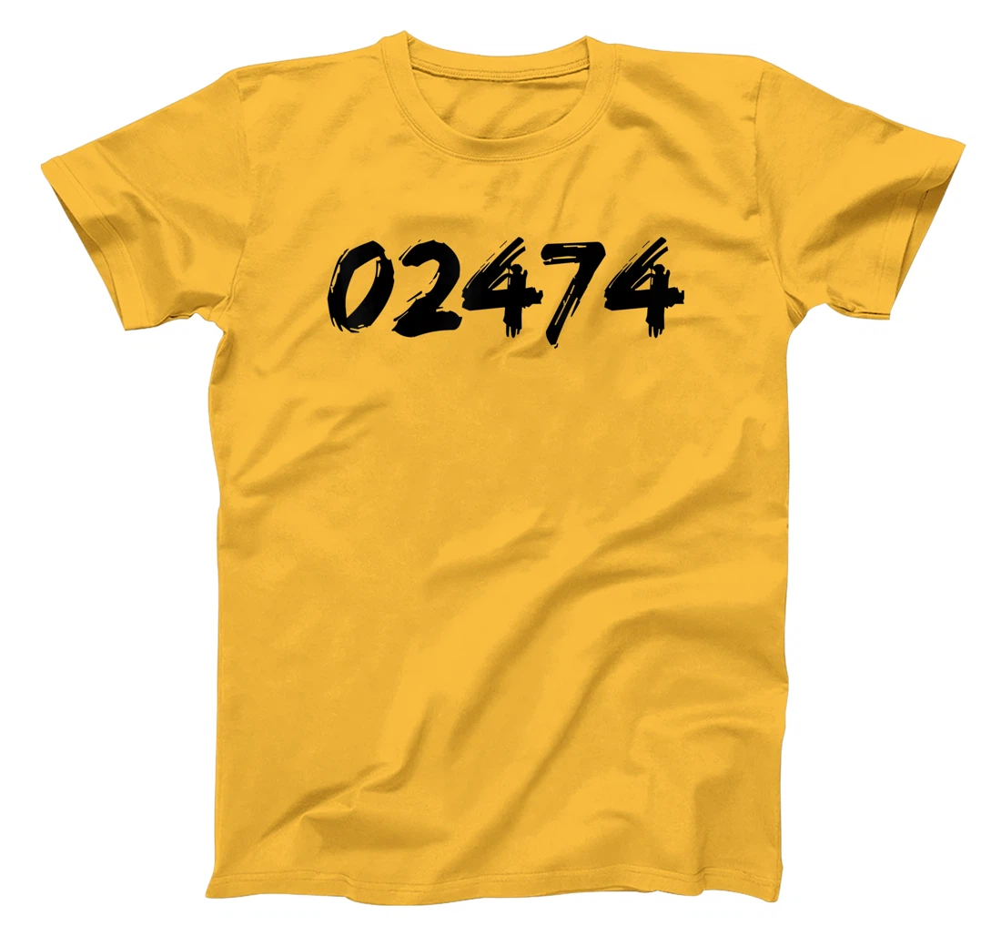 Womens 02474 Zipcode Arlington Mass. MA Hometown Pride Zip 02474 T-Shirt, Women T-Shirt