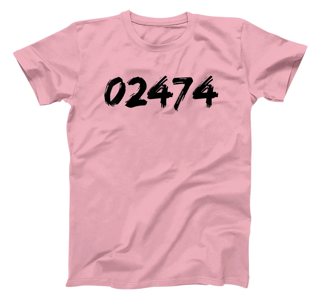 Womens 02474 Zipcode Arlington Mass. MA Hometown Pride Zip 02474 T-Shirt, Women T-Shirt