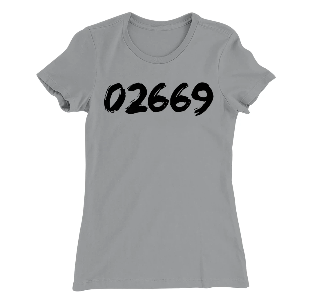 Womens 02669 Zipcode West Chatham Mass. MA Hometown Pride Zip 02669 T-Shirt, Women T-Shirt