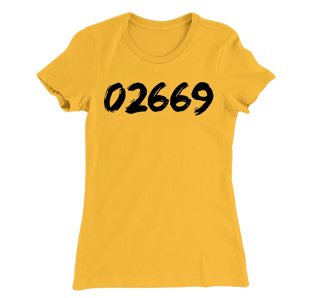 Womens 02669 Zipcode West Chatham Mass. MA Hometown Pride Zip 02669 T-Shirt, Women T-Shirt