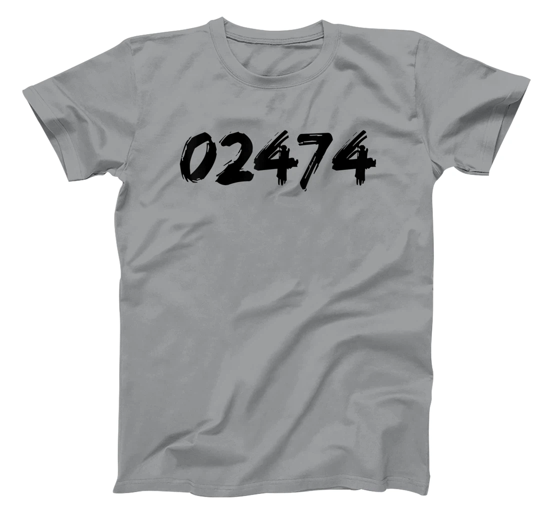 Womens 02474 Zipcode Arlington Mass. MA Hometown Pride Zip 02474 T-Shirt, Women T-Shirt