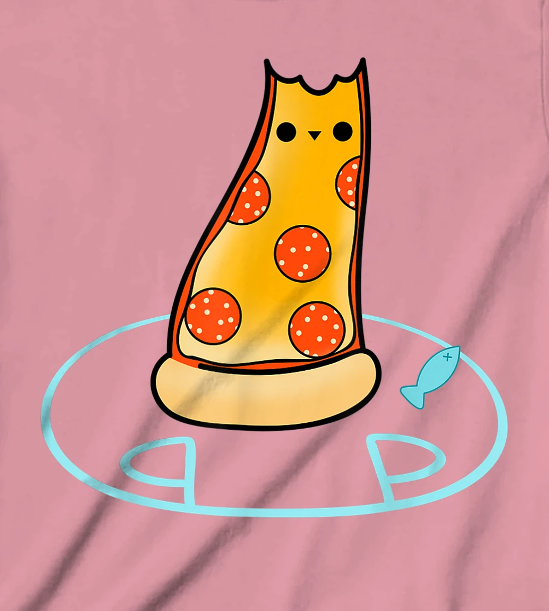 Womens Purrpurroni and Cheese - Pizza Cat T-Shirt, Kid T-Shirt and Women T-Shirt